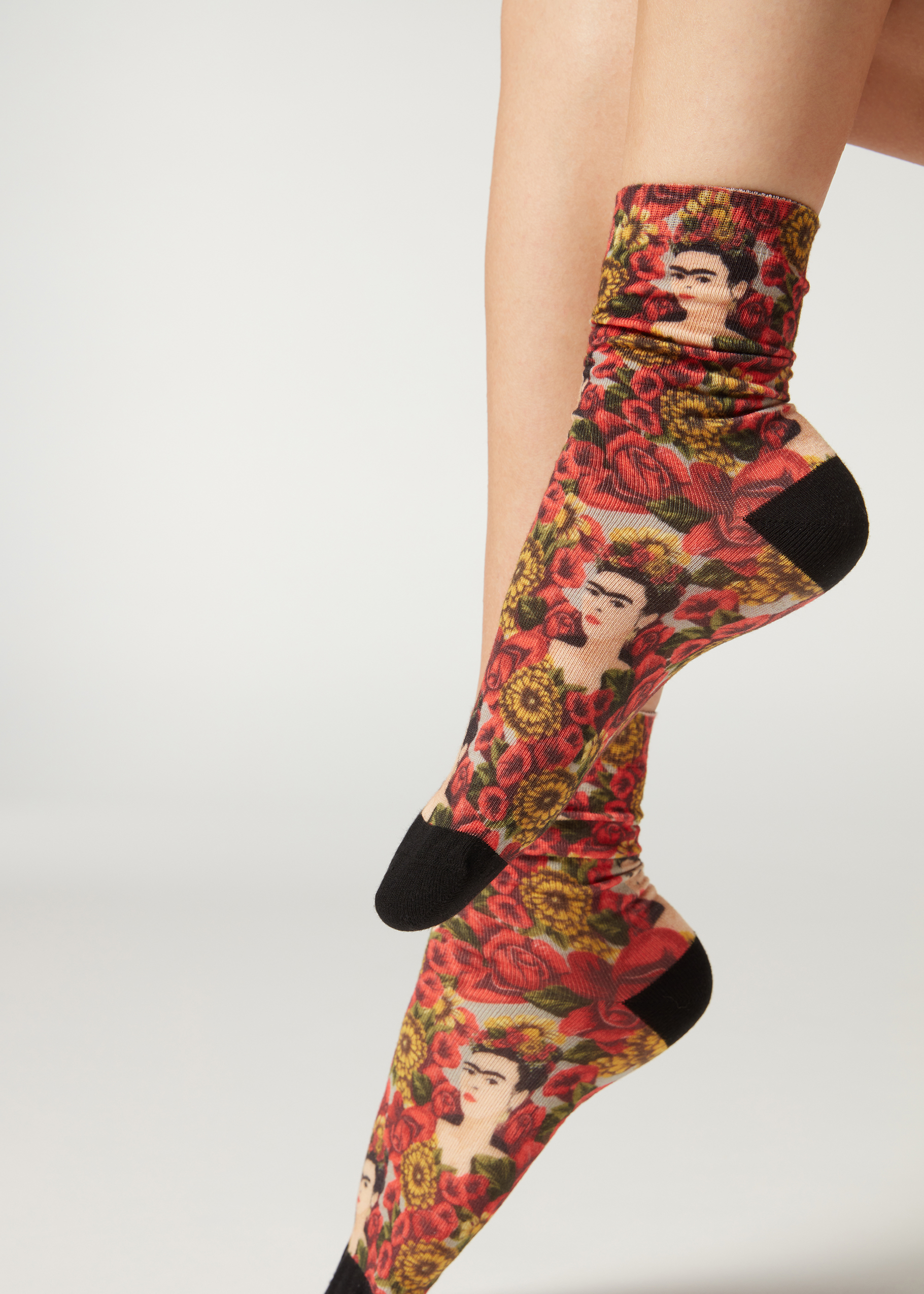 Frida Kahlo Ankle Socks - Short socks - Calzedonia