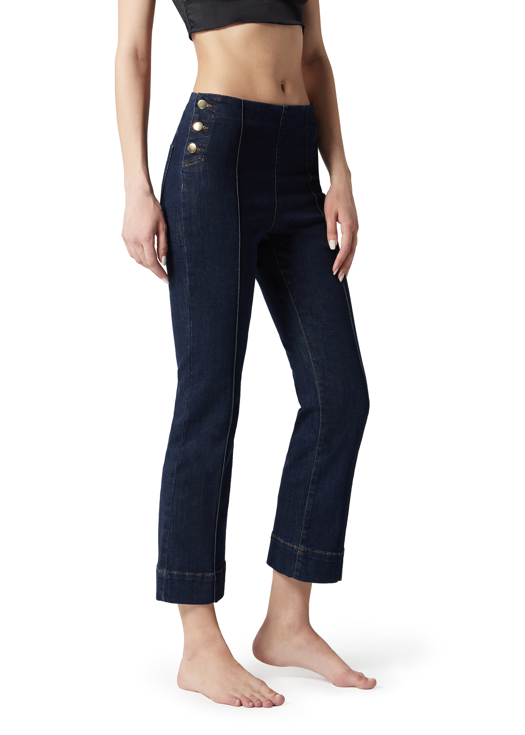 Jeans Cropped Flare Sailor LEGGINGS Calzedonia