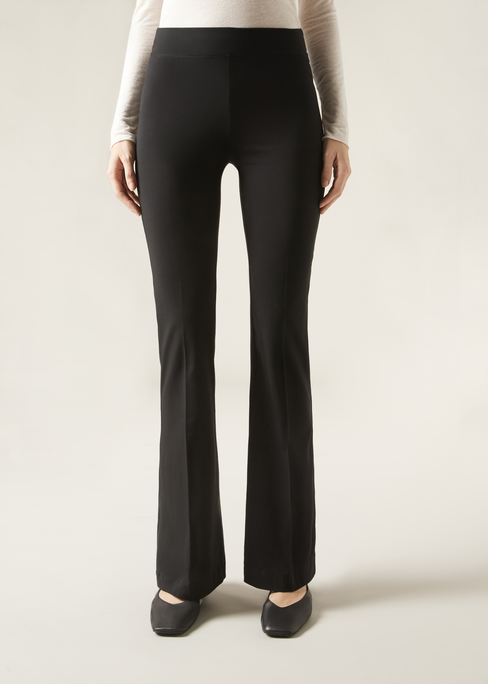 Supima Ultra Light Cotton Flared Leggings - Calzedonia