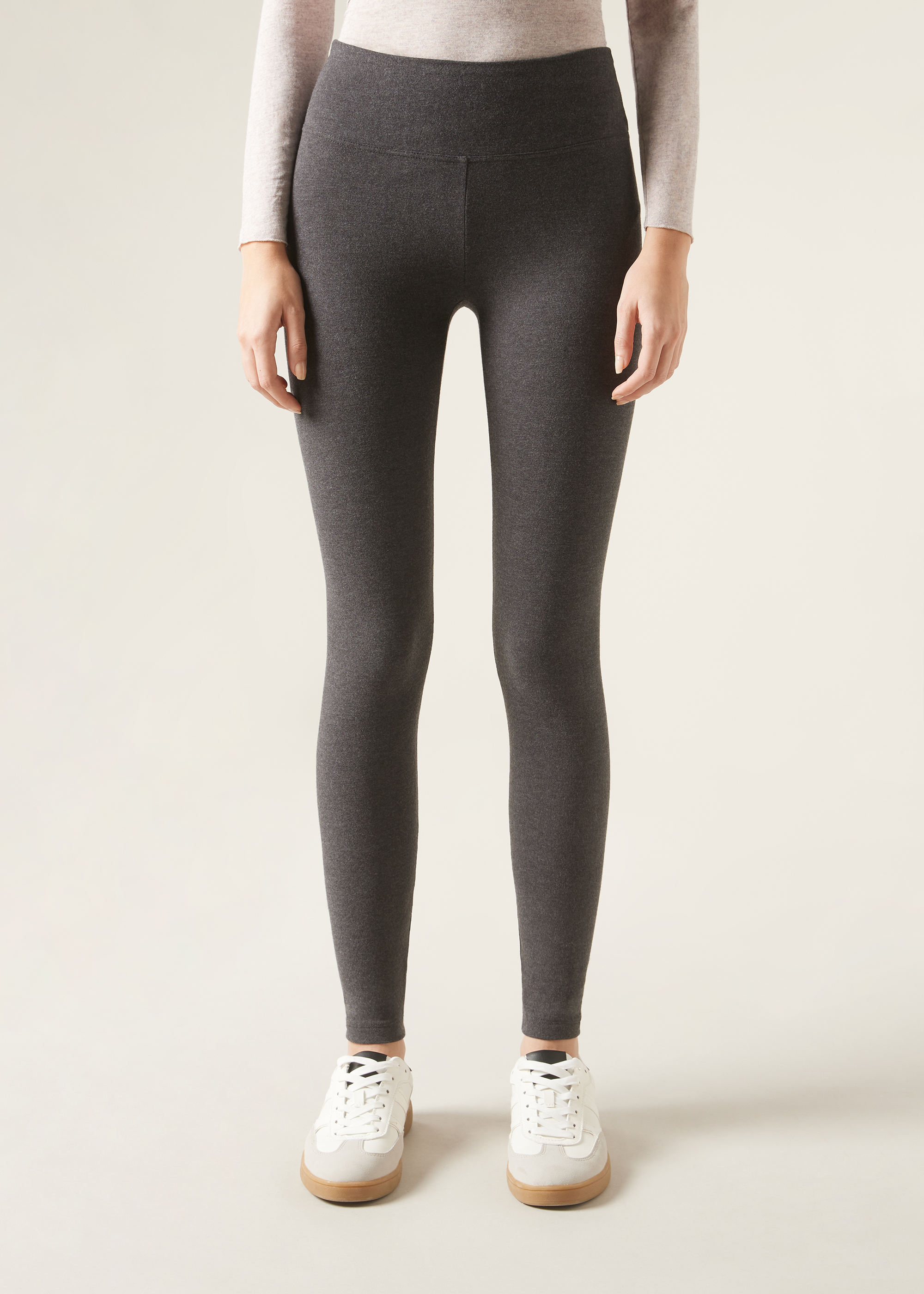 Legging Opaque Thermique en Coton - Calzedonia