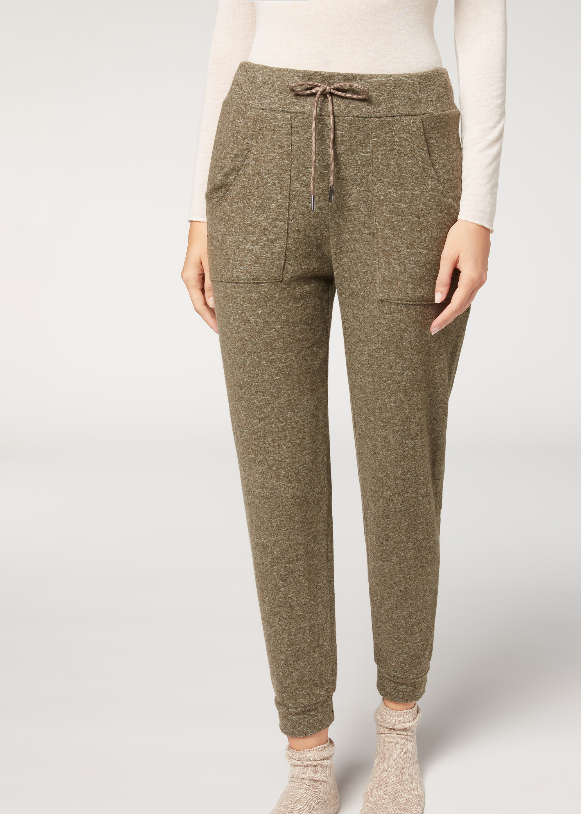 Comfort Joggers with Cashmere - Leggings - Calzedonia