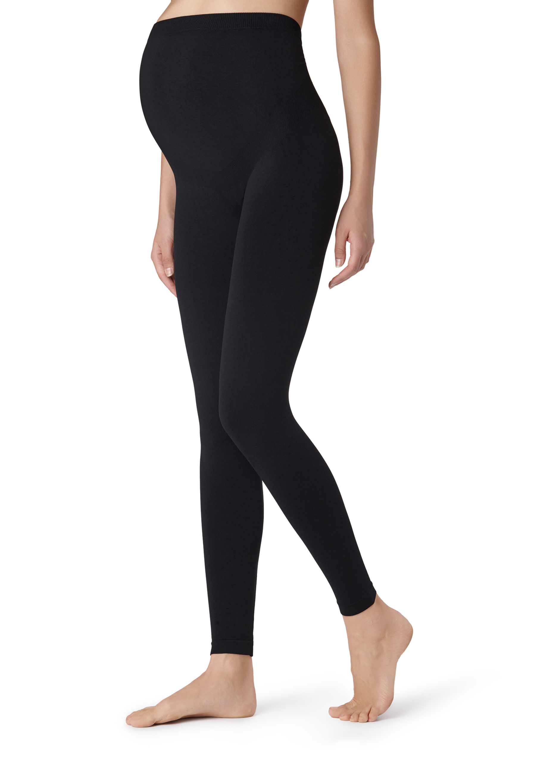 Calzedonia, Pants & Jumpsuits, Calzedonia Faux Leather Thermal Leggings  With Elastic Waistband