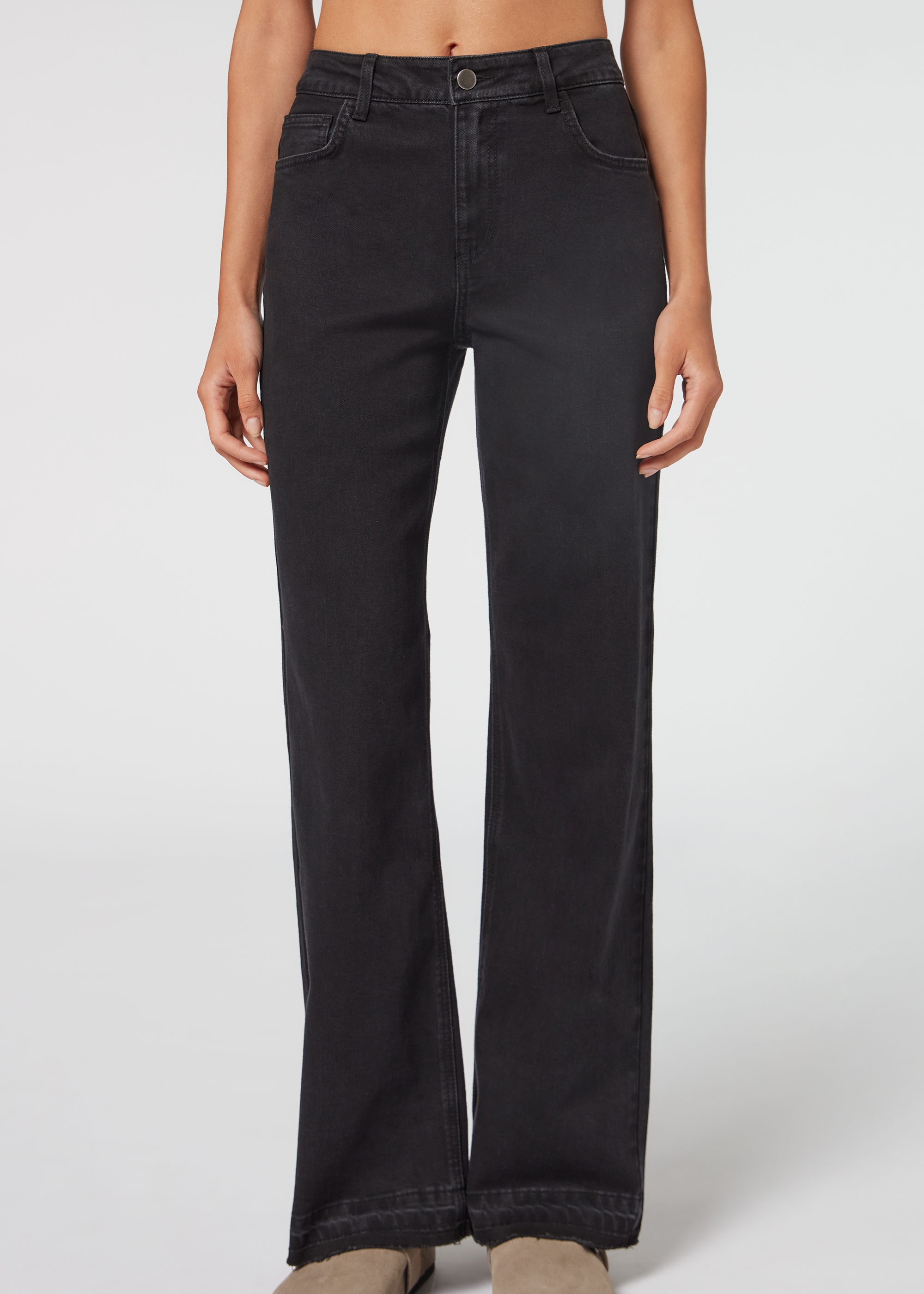 Fuchsia Frenzy Wide-Leg Jeans