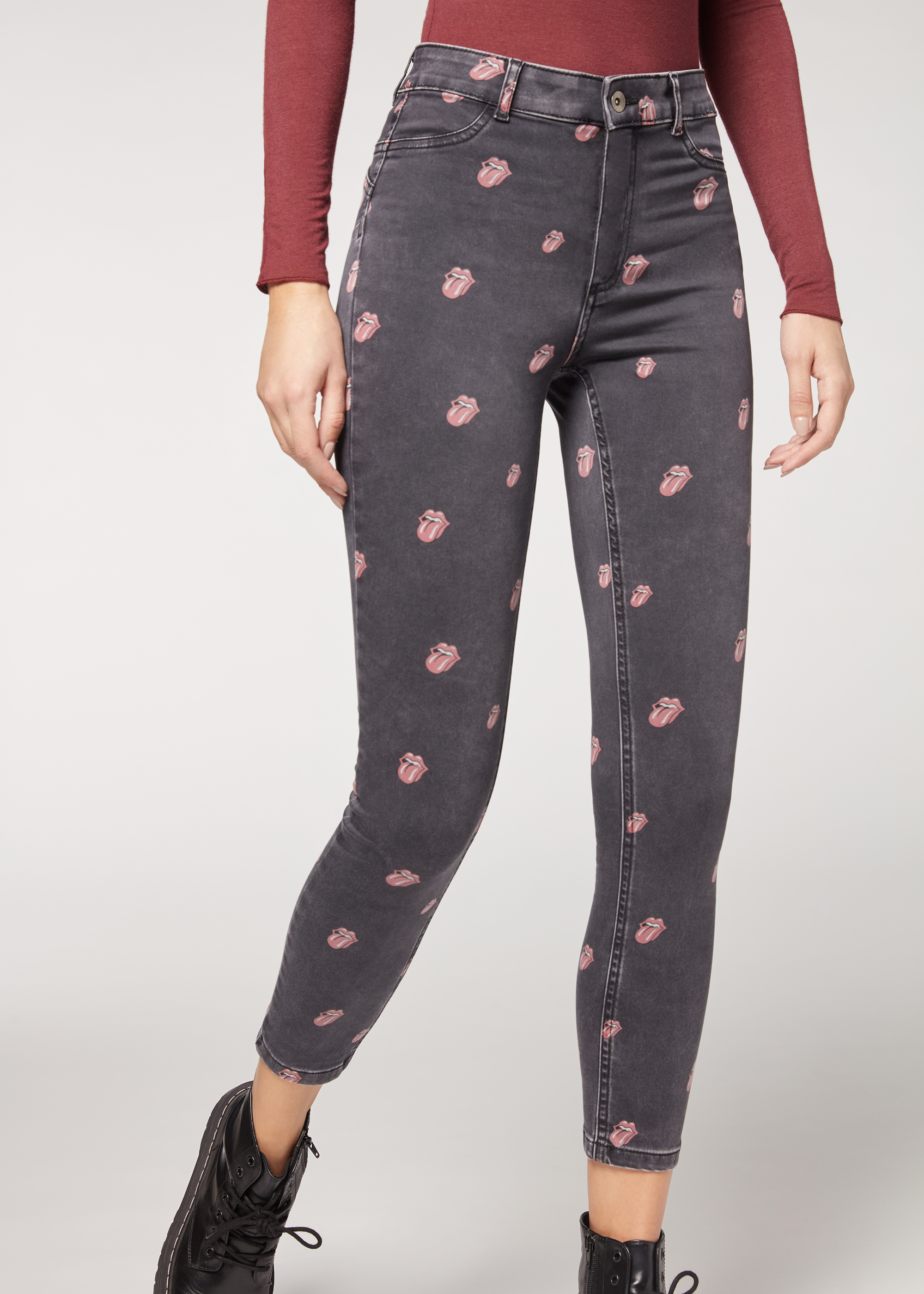 Rolling Stones Soft Touch Up Leggings - Calzedonia