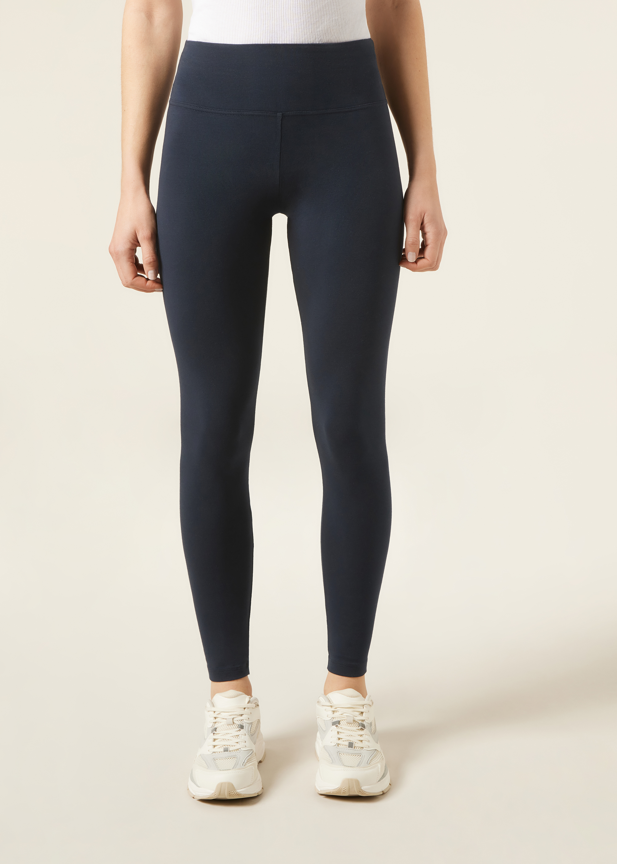 Cotton Yoga Capri Leggings